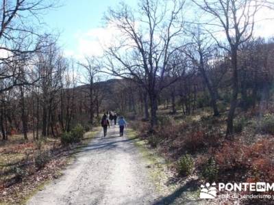 Senderismo Sierra Norte Madrid - Belén Viviente de Buitrago; rutas catalunya senderismo